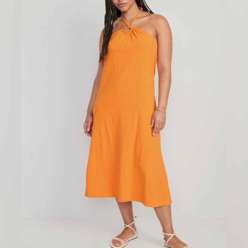 NWT Old Navy Halter Mini Dress Sz Small - Picture 3 of 7